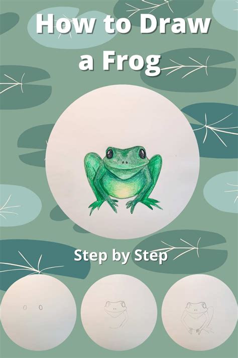 frog drawing video