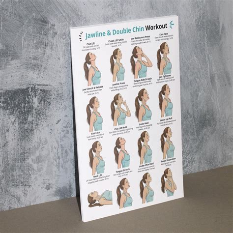 Buy Jawline & Double Chin Exercises, Face Exercises for Jaw and Neck ...