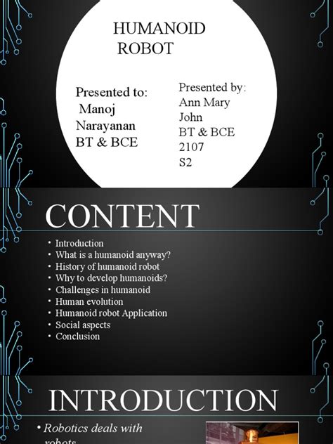 Image result for Humanoide Robot Presentation