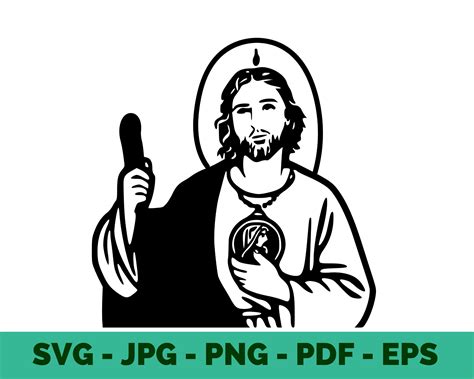 San Judas Svg San Judas Tadeo St Jude Thaddeus Svg Jude the - Etsy ...