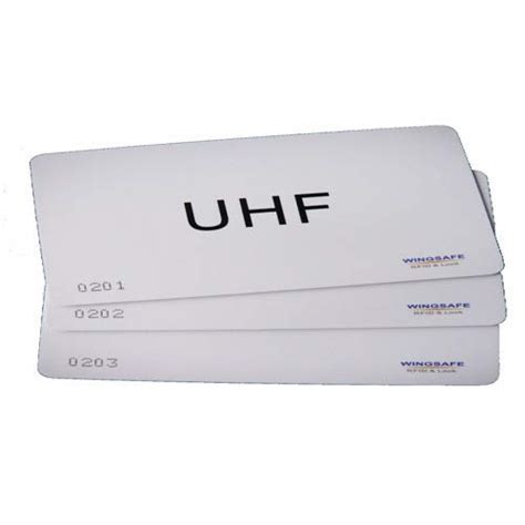 Buy Set of 10 Long Range Passive GEN UHF RFID Cards (LOGOTECH) Online ...