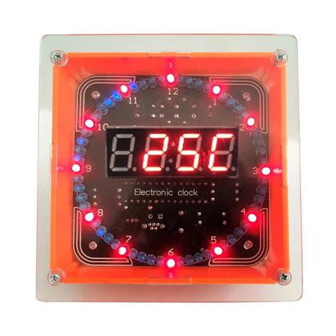 Image result for Rotating LED Clock Kit Instructions