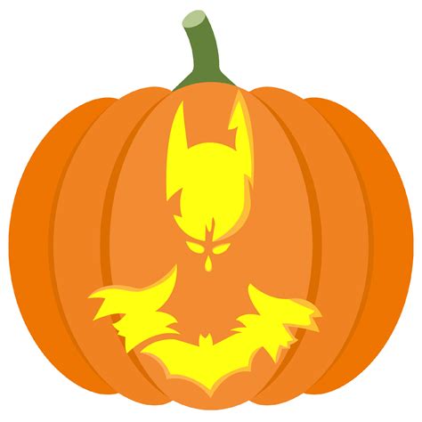 Batman Pumpkin Carving Printable