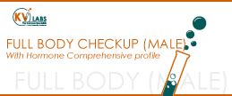 KV Labs | Full body checkup with comprehensive Hormone profile(Male)
