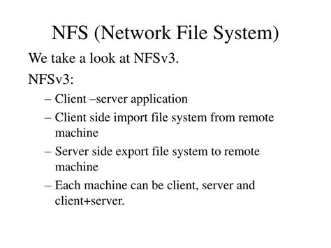 Image result for NFS File System