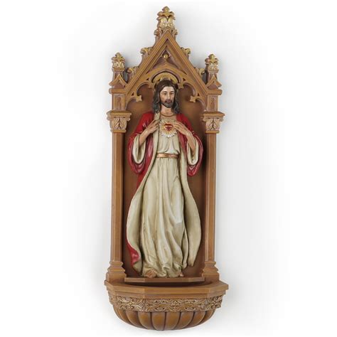 Bc Catholic Sacred Heart Of Jesus Statue 9 H Holy | Desertcart INDIA