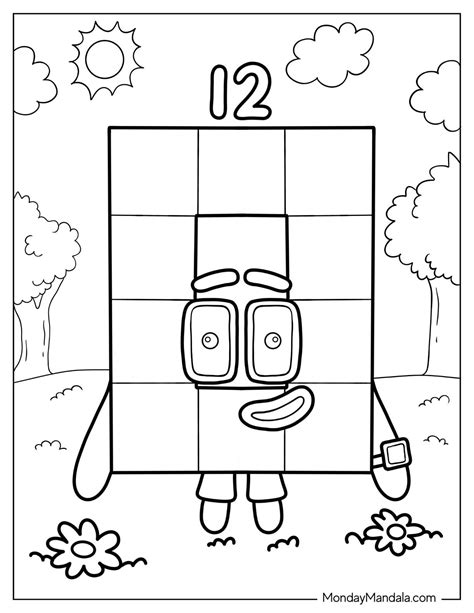 28 numberblocks coloring pages free pdf printables – Artofit