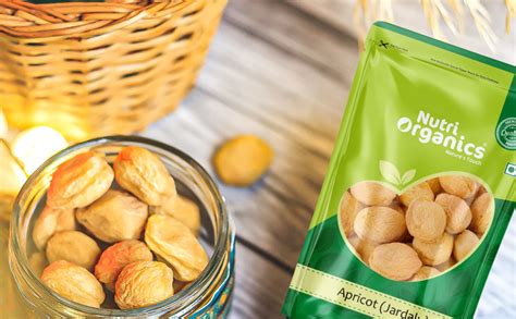 NutriOrganics, Dry Fruits Dried Apricot Jardalu Badam BOR Khumani Dry ...