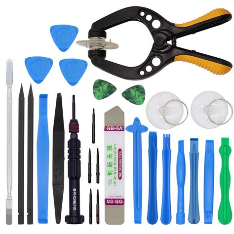 Multi-purpose 22 in 1 Mobile Phone Repair Tools Kit Spudger Pry Opening ...