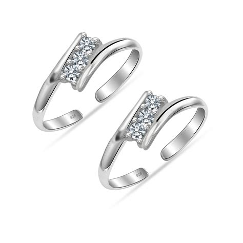 Shop Silver Toe Rings with Stylish & Elegant Designs | TrueSilver