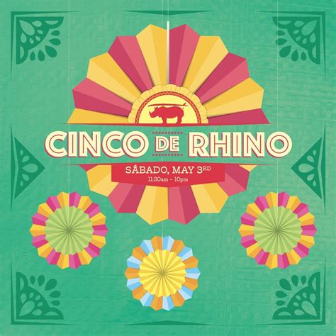 Cinco de Rhino! ?‍??, 21730 Red Rum Dr #142, Ashburn, VA, United States ...