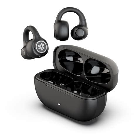 Customer Reviews: JLab Flex Open-Clip True Wireless Earbuds Black ...