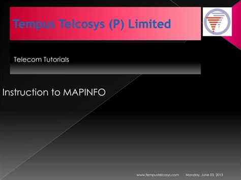 Image result for MapInfo Tutorial Beginner