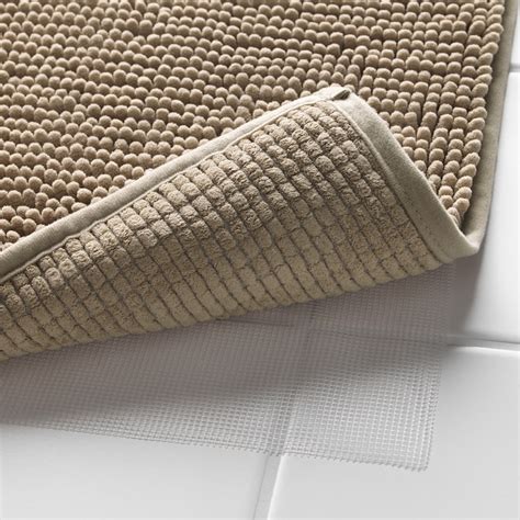 TOFTBO bath mat, beige, 40x60 cm (16x24") - IKEA