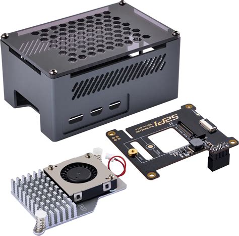 Amazon.com: GeeekPi N07 MiniTower NVMe NAS Kit for Raspberry Pi 5 ...