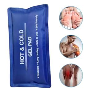Healthtrek Hot & Cold Pack for Pain Relief Hot and Cold Gel Packs for ...