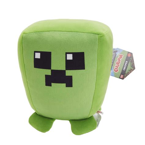 Minecraft Cuutopia Soft Plushie 10-in Creeper Character Pillow Doll ...