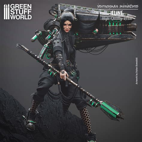 Journeyman Miniatures - Kaeliss the Silent - GSW