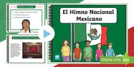 Mapa mental: El Himno Nacional Mexicano (teacher made)