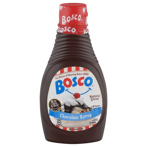 Bosco Chocolate Syrup (15 oz) Delivery or Pickup Near Me - Instacart