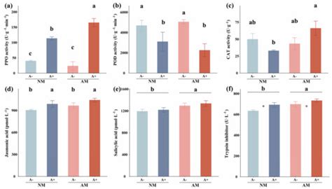 Arbuscular Mycorrhizal Fungus Alters Alfalfa (Medicago sativa) Defense ...