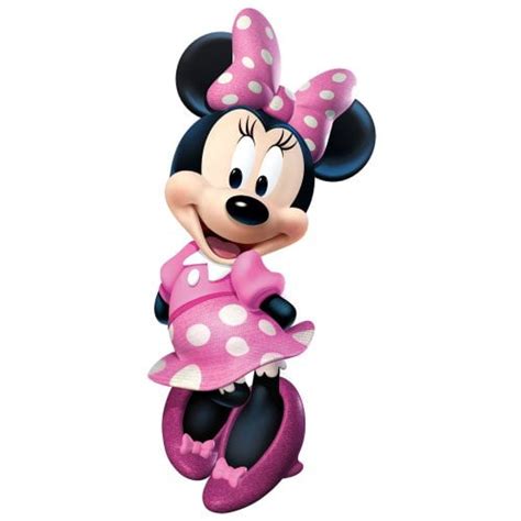Buy Minnie Mouse Hands Behind Back Edible Cake Topper Image ABPID04812 ...
