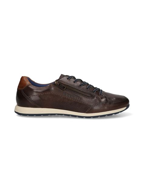 Buy Bugatti Thorello Brown Men Leather Sneakers Online