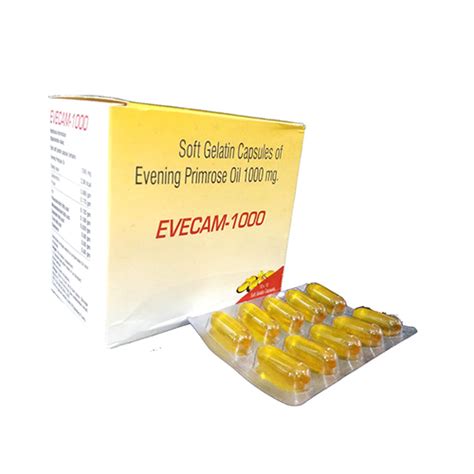 EVECAM-1000 Softgel Capsules Trumac Healthcare