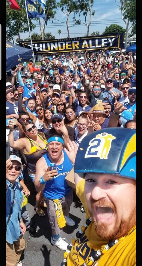 Tailgreeter - Swoopin D Tailgate at Thunder Alley Chargers vs Denver ...