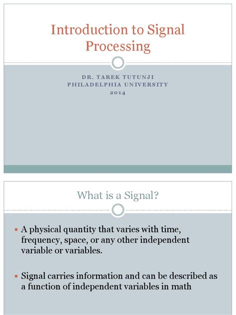 Signal Processing Basics 的图像结果
