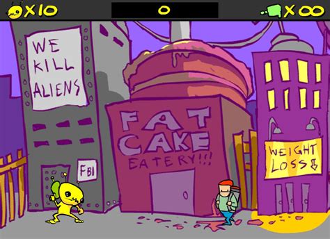 Image result for Alien Hominid Flash Final Level