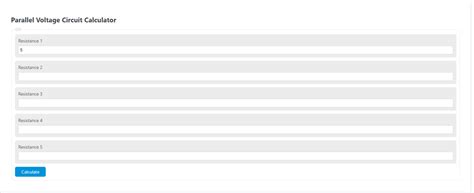 Parallel Voltage Calculator - Calculator Academy