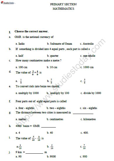 Image result for Cbsc Class 3 Math Practice Pause