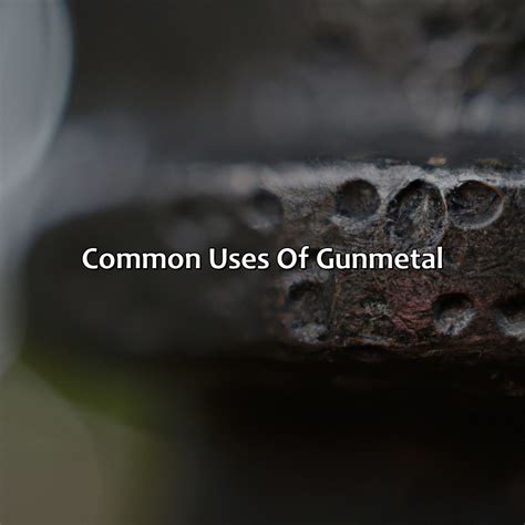 What Color Is Gunmetal - colorscombo.com