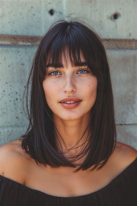 22 Stunning Straight Bangs Hairstyles for Every Length and Occasion