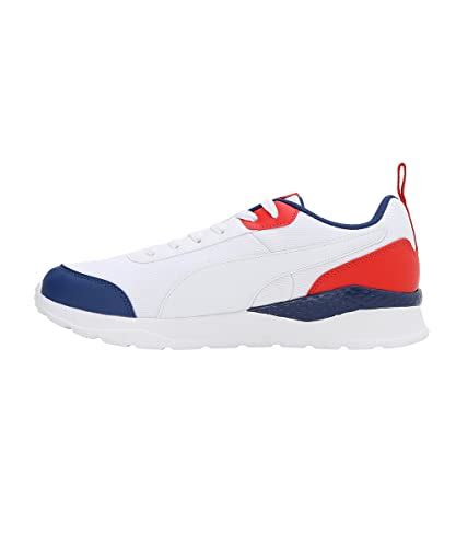 Buy Puma Mens x 1DER Brook White-Burnt Red-Blazing Blue Sneaker - 9UK ...