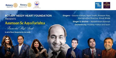 Immortal Mohammad Rafi Nite music-shows Event Tickets Bengaluru ...