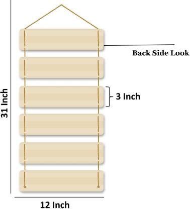 Hanuman Ji Mantra Wooden Wall Hanging | Handmade Decorative Wall Art