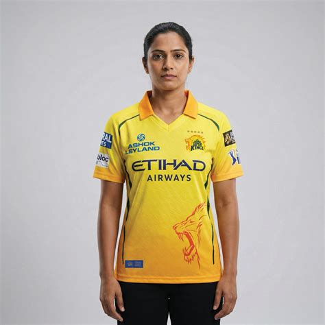 playR x Chennai Super Kings Original Ruturaj Match Jersey IPL 2026 ...