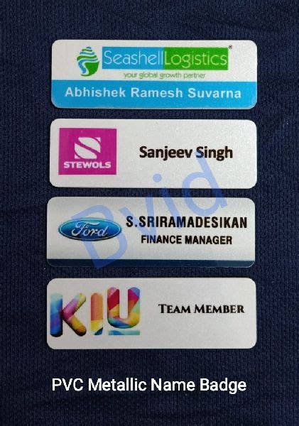 Pvc Name Badges,Clear Pvc Name Badges,Pvc Plastic Name Badge ...
