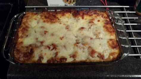 My Lasagna. Recipe from Alton Brown with some freestyle  