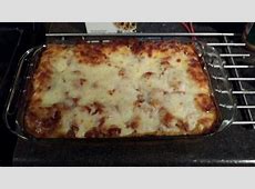 My Lasagna. Recipe from Alton Brown with some freestyle  