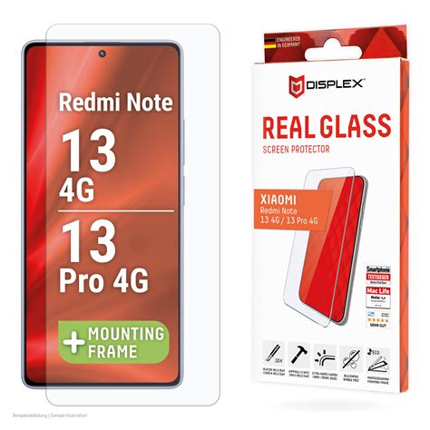 Xiaomi Redmi Note 13 4G/13 Pro 4G Schutzglas (2D) | 2D SCREEN PROTECTOR ...
