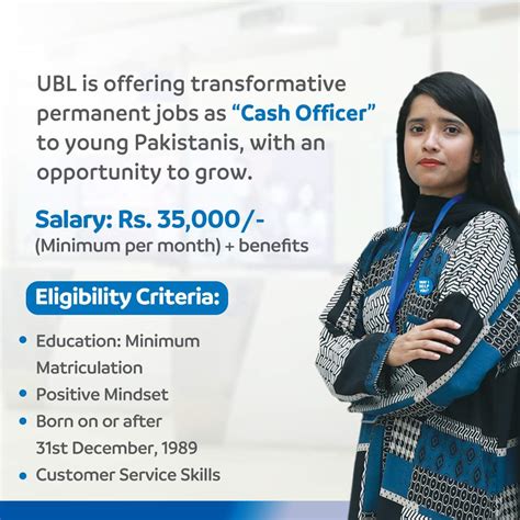 UBL Cash Officer Jobs 2023 | Online Apply www.ubldigital.com