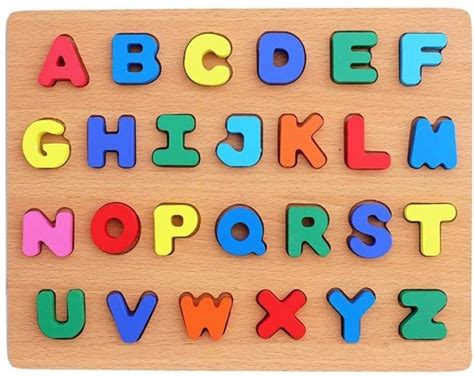 Rainbowstore ABCD wooden board buzzle Price in India - Buy Rainbowstore ...