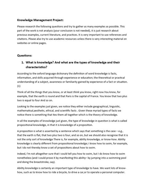 Knowledge Management Project Plan 的图像结果