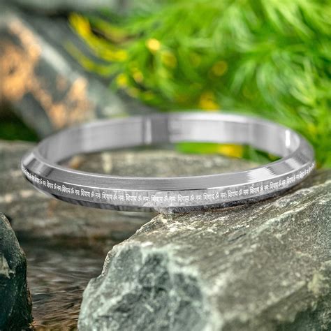 Om Namah Shivay Round Kada | Mesmerize India