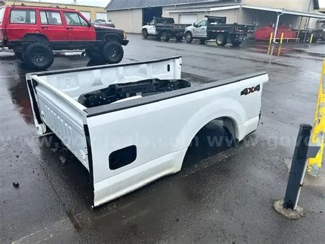 2022 Ford F250 8 foot pickup box *Damaged/Totaled* | GovDeals