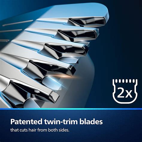 Philips India's No.1 Men's Trimmer | Patented Twin Trim Blades ...
