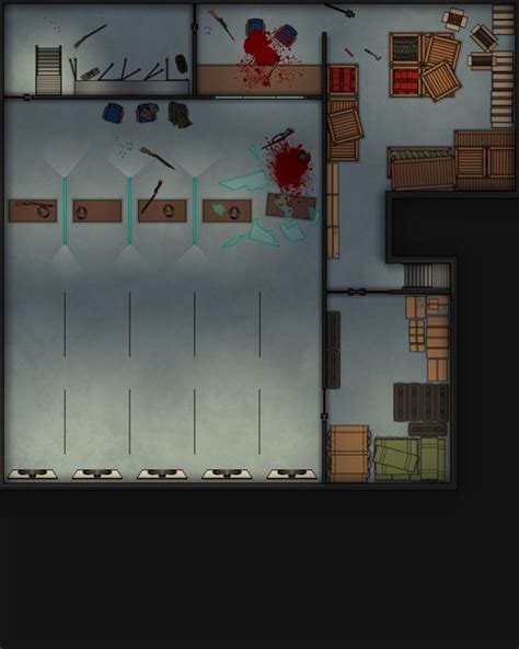 Guns & Hunting Shop Map | Cthulhu Architect